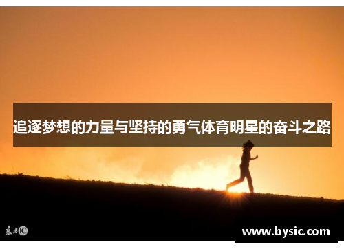 追逐梦想的力量与坚持的勇气体育明星的奋斗之路